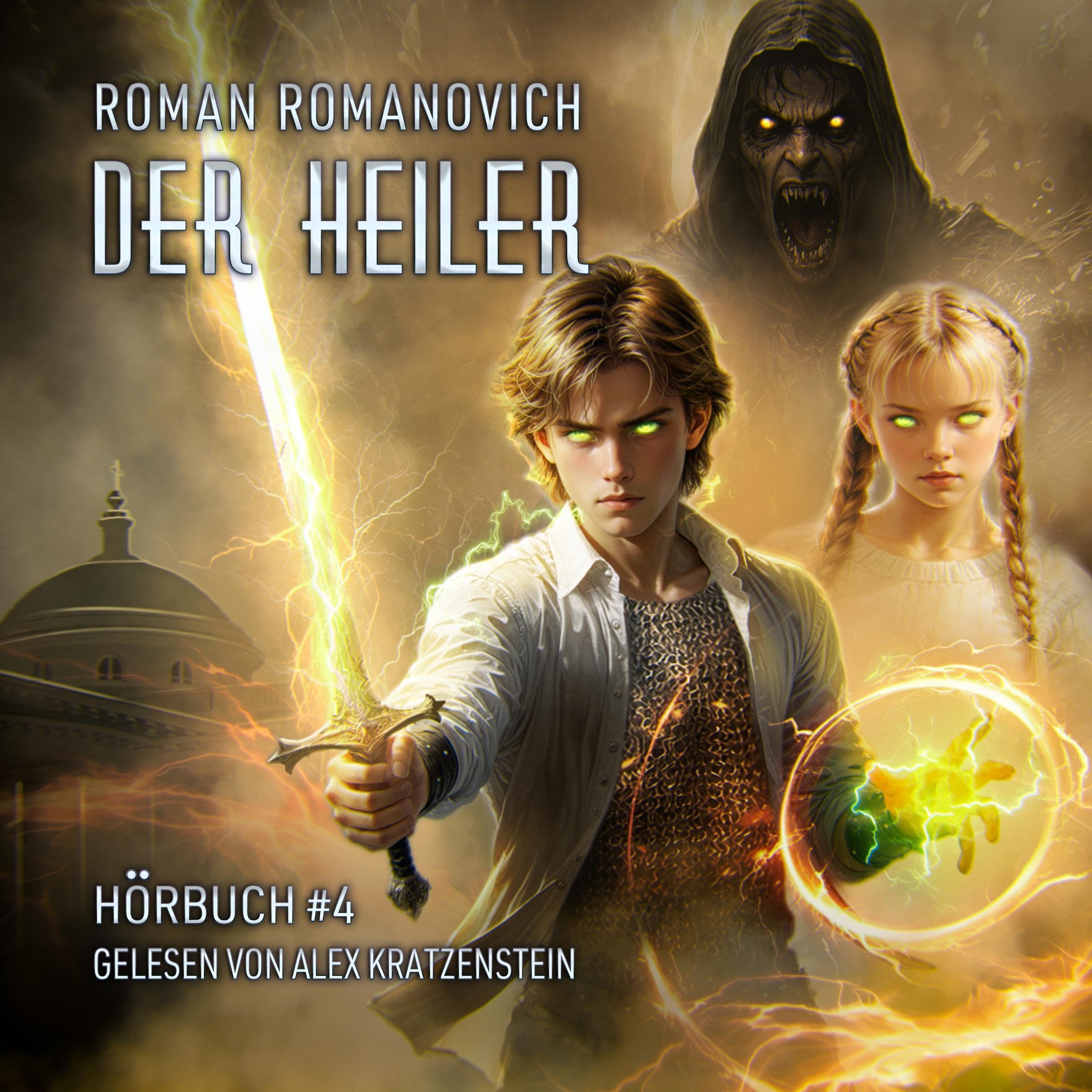 Cover art for Der Heiler: Buch 4 einer magischen Progression-Fantasy-Serie