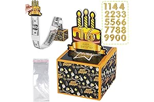 Birthday Money Box for Cash Gift Pull,Pull Out Cash