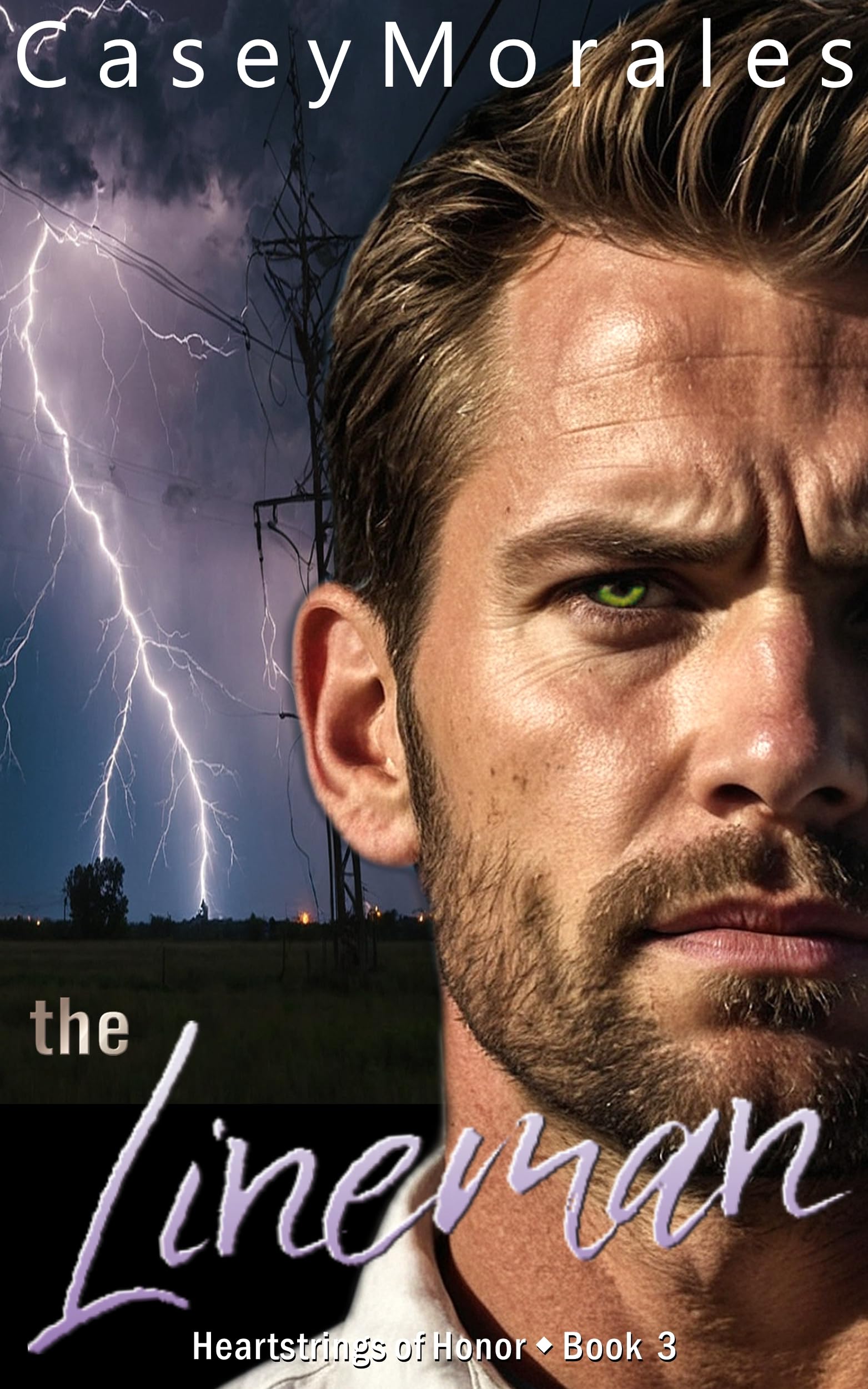 The Lineman: A heartwarming contemporary mm romance (Heartstrings of Honor Book 3)