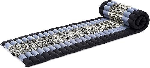 Miniatura 11 de Leewadee - Kapok Roll Mat – Colchón plegable hecho a mano para dormir y relajación de Tailandia, ideal como cama de invitados, esterilla de camping,