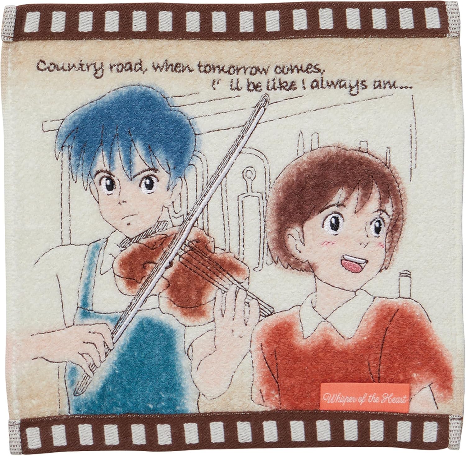 Studio Ghibli - Whisper of The Heart - Whisper of The Heart Film, Marushin Mini Towel