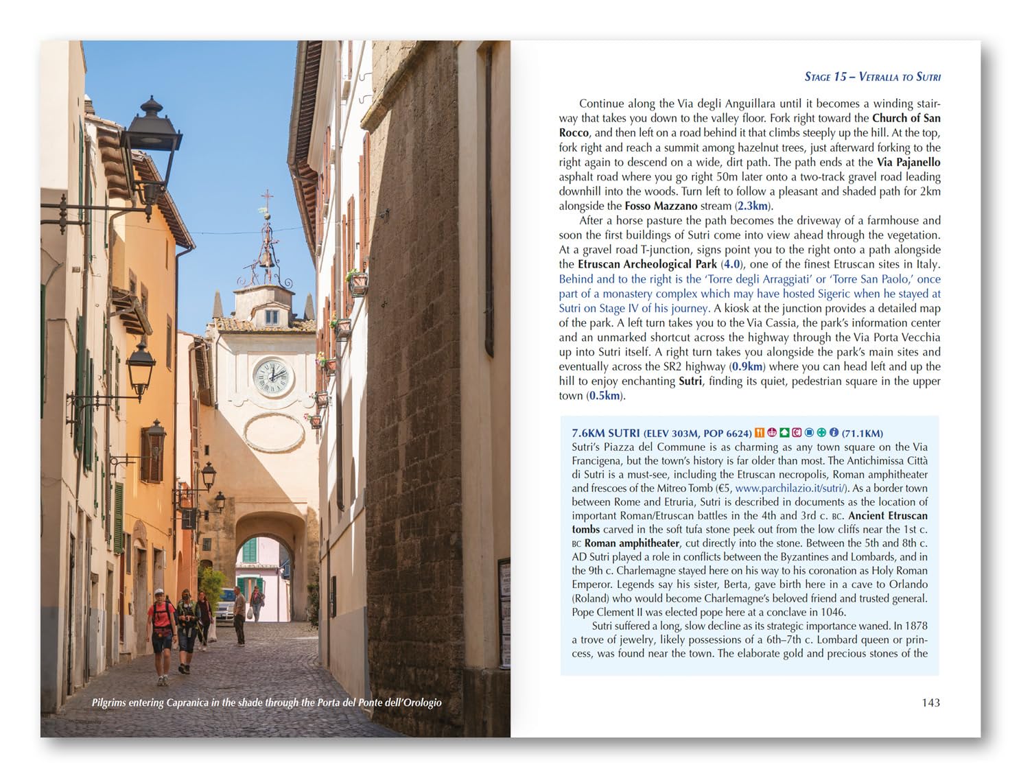 Walking the Via Francigena Pilgrim Route - Part 3: Lucca to Rome (Cicerone Walking Guides)
