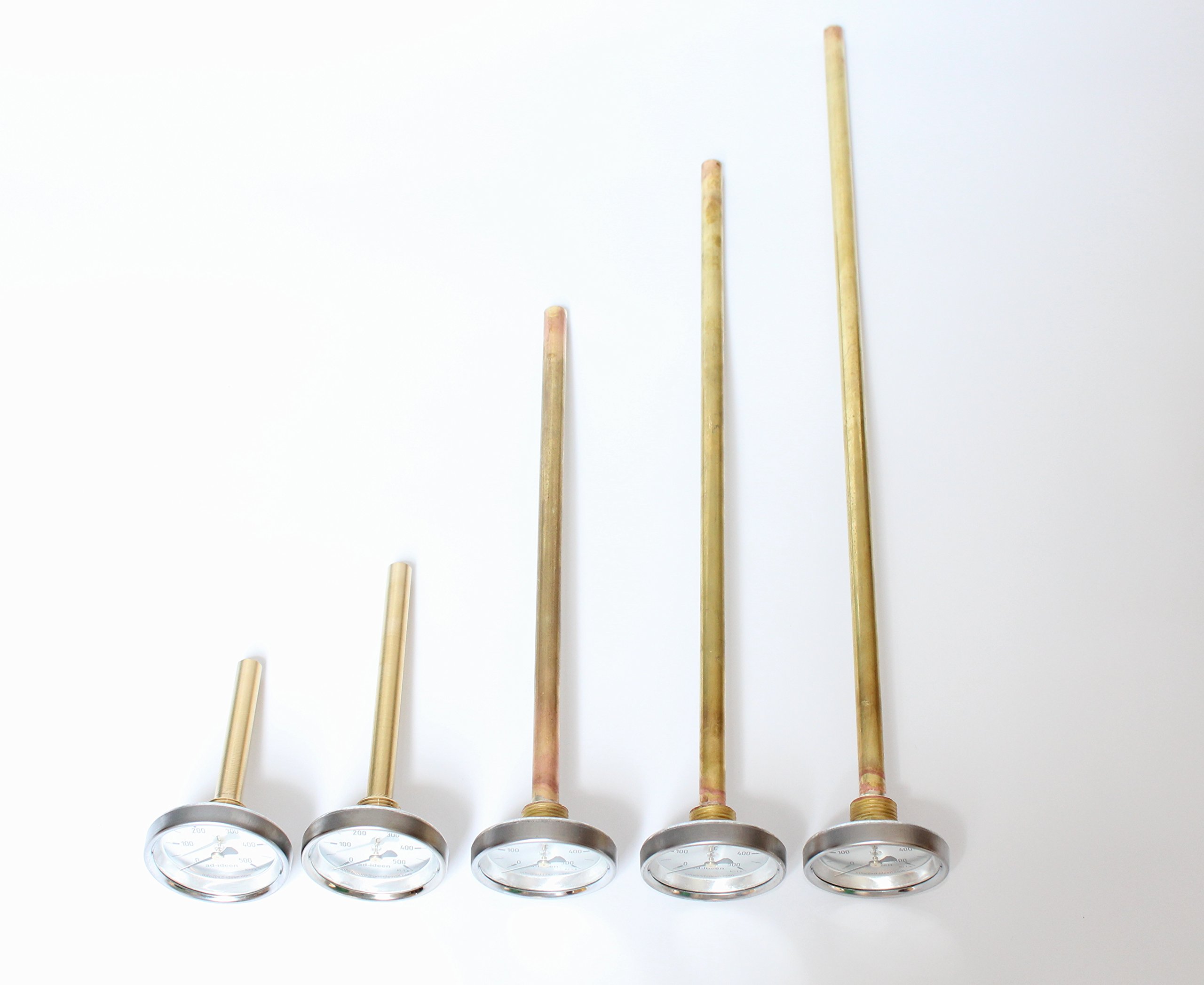 500°C Thermometer Ofenthermometer Holzbackofen 50 cm (ad-ideen)