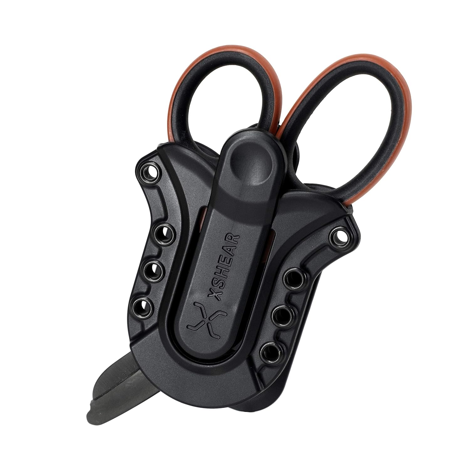 XShear Tactical Holster, Rugged and Secure Holster for XShear 7.5" Trauma Shears, MOLLE Compatible