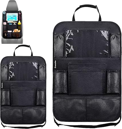 Amazon 車用収納ポケット 車内をスッキリ整理 品質にこだわり シートバックポケット 後部座席収納 便利グッズ 大容量収納ポケット Sororito 2枚 ポケット ケース カバー 車 バイク