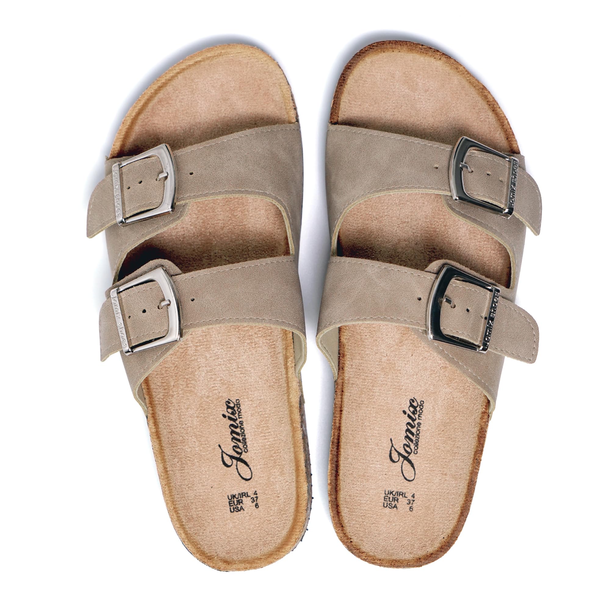 JOMIX Ciabatte Donna Estive Sandali Donna Eleganti Comodi Suola Sughero