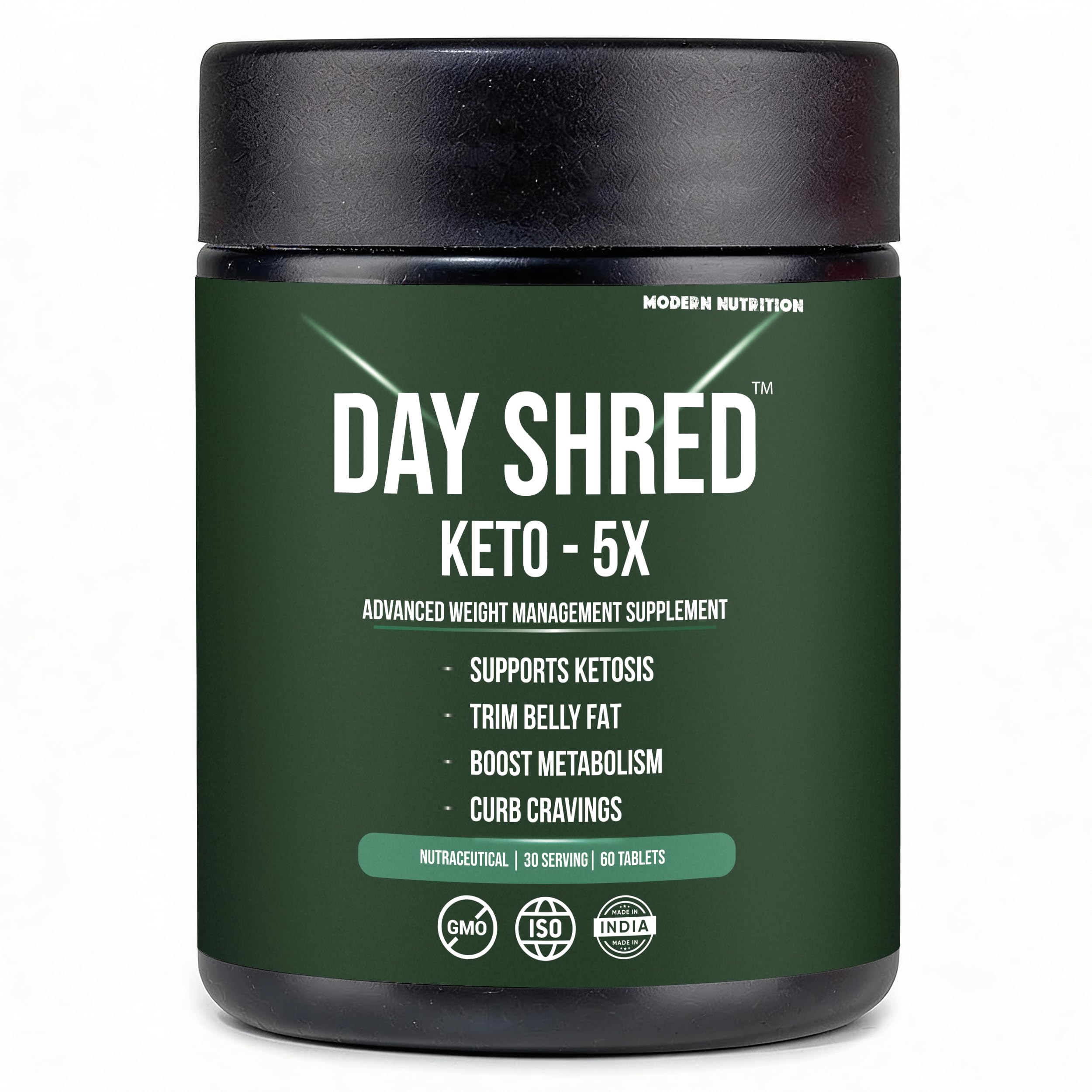 KETO 5X - 2650 MG | Weight Loss Supplement With Garcinia Cambogia, Green Coffee Beans,Green Tea Extract | Metabolism Booster | Keto Fat Burner For Men & Women | Belly Fat Burner | 60 Tabs-image-29
