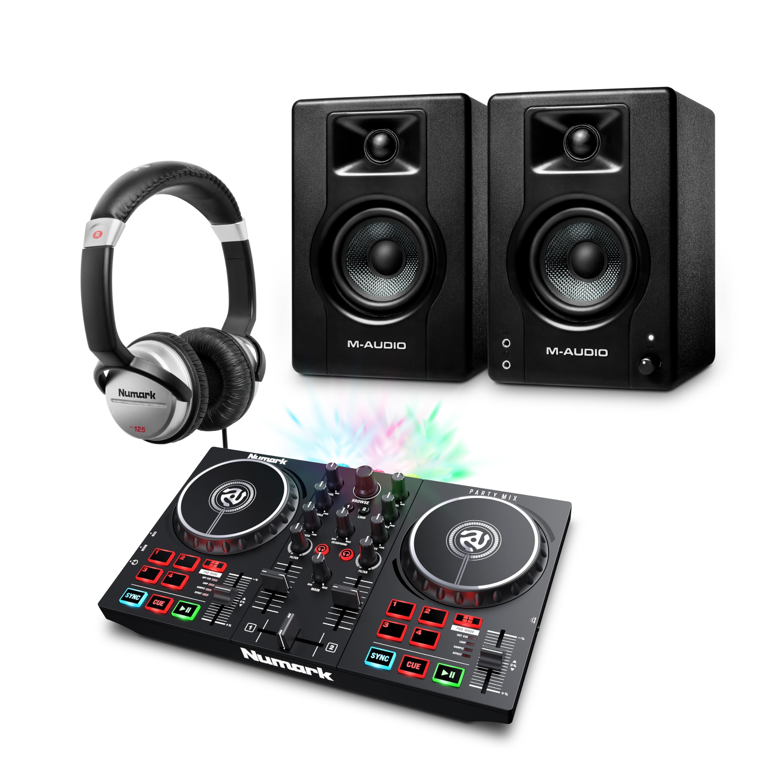 Amazon.com: Beginner DJ Set - Numark DJ Controller and DJ