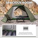 GEERTOP Tent for Camping 4 Person 4 Season Waterproof Tent Lightweight Double Layer Family Tent for Outdoor Camp, Backpacking, Hiking Travel