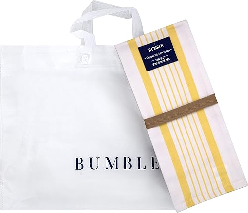 Miniatura 117 de Trapos o paños de cocina grandes prémium, de mano, tela de toalla y plana de algodón, juego altamente absorbente, con lazo para colgar, gris