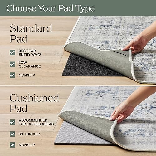 Miniatura 6 de RUGGABLE x Morris & Co - Alfombra bohemia lavable perfecta para entrada, pasillo, cocina, antideslizante, apta para niños, resistente a las manchas