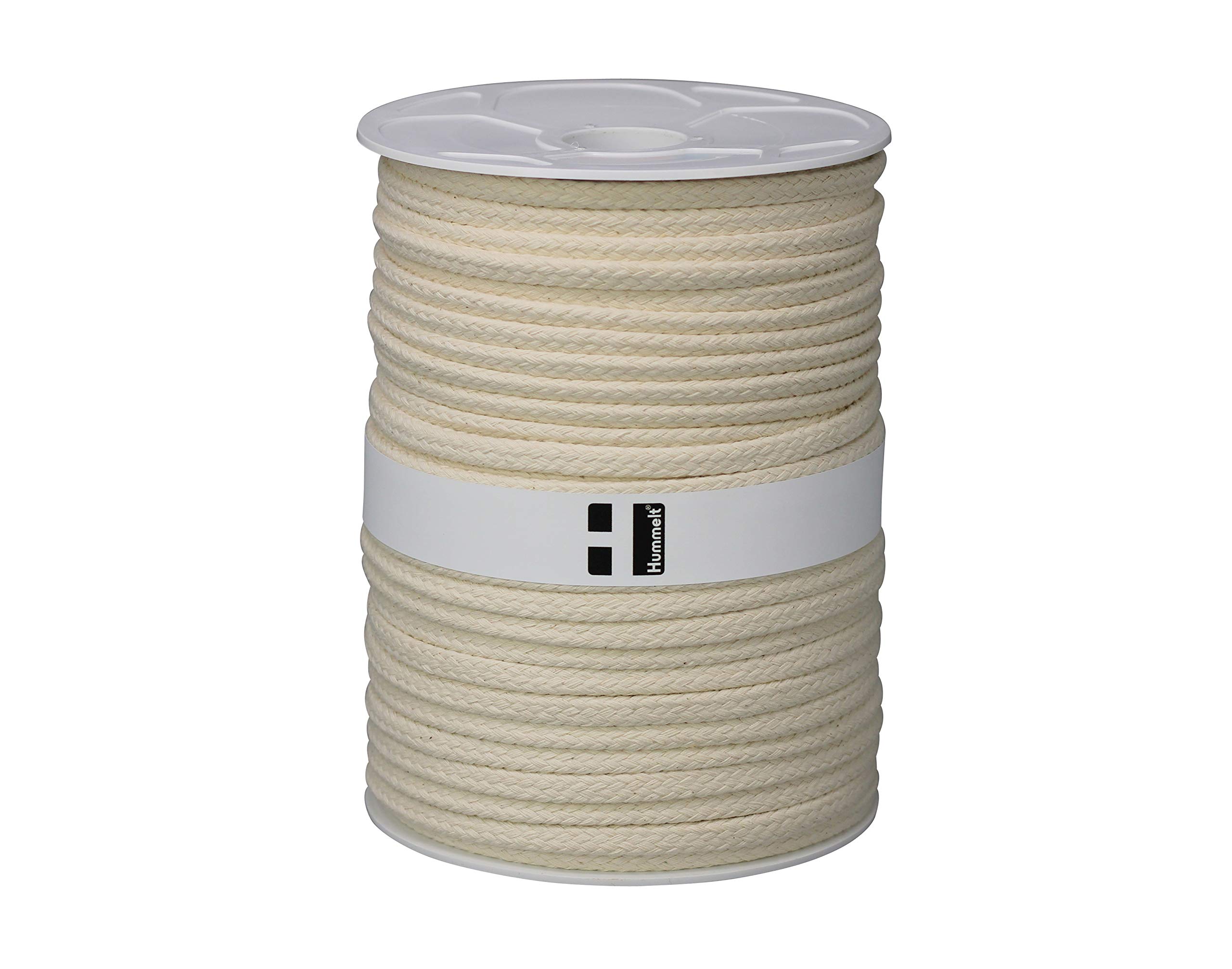 Hummelt® SilverLine-Rope Baumwollseil Baumwollkordel (H) 8mm 80m Natur (beige) auf Rolle