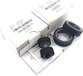 OKLILI 10SET X PA03710-0001 PA03670-0002 Scanner Consumable Pick Roller Brake Roller Set Compatible with Fujitsu fi-7460 fi-7480