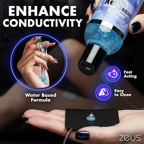 Miniatura 3 de Zeus Incite Electrosex Gel - 8.5oz