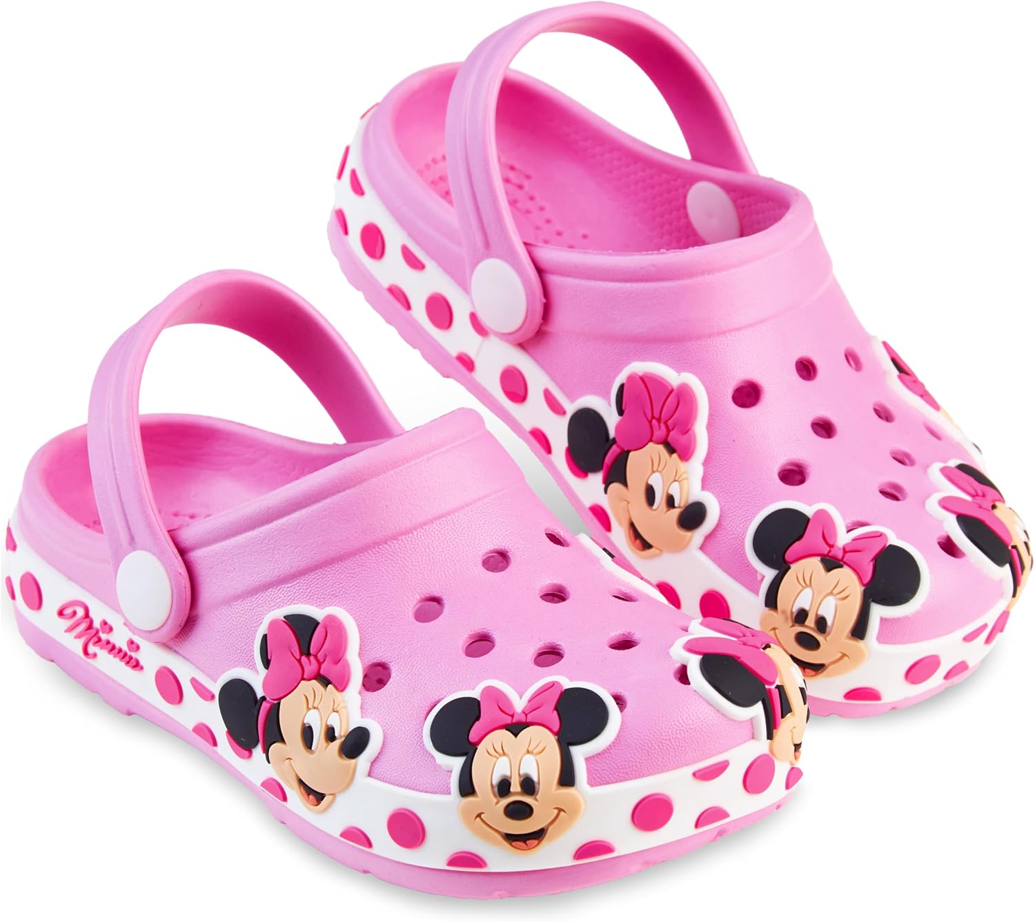 Get Trend Disney Stitch | Minnie | Princess Girls Clogs, Slip On Slides Slippers, Garden Sandals, Beach Shoes, Non-Slip Sole
