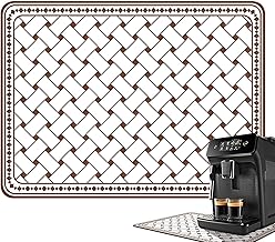 café para bancada | Tapete para bandeja café, acessórios para bar café, tapete secagem louças para máquina café, cafeteira cafeteira máquina café expresso Littryee