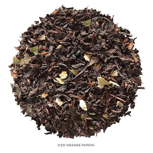 Vista 21 de Tea Forte Tea Over Ice Blue Mint Nectar - Mezcla de té helado de hierbas orgánicas sin cafeína, 5 bolsas de té con infusor piramidal hecho a mano