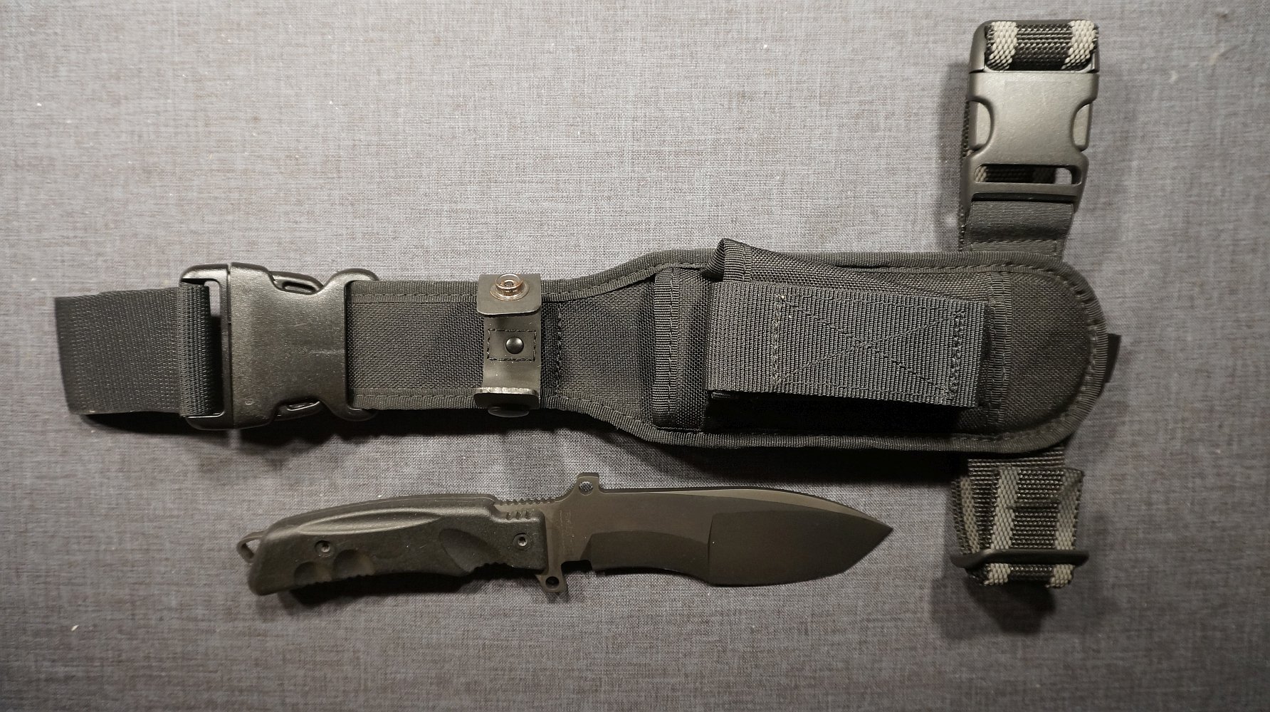 FKMD trakker nóż do trakkowania, czarny, długość ostrza: 15 cm, 02FX9CM01B