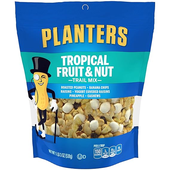 Planters Tropical Fruit & Nuts Trail Mix (19oz Bag)