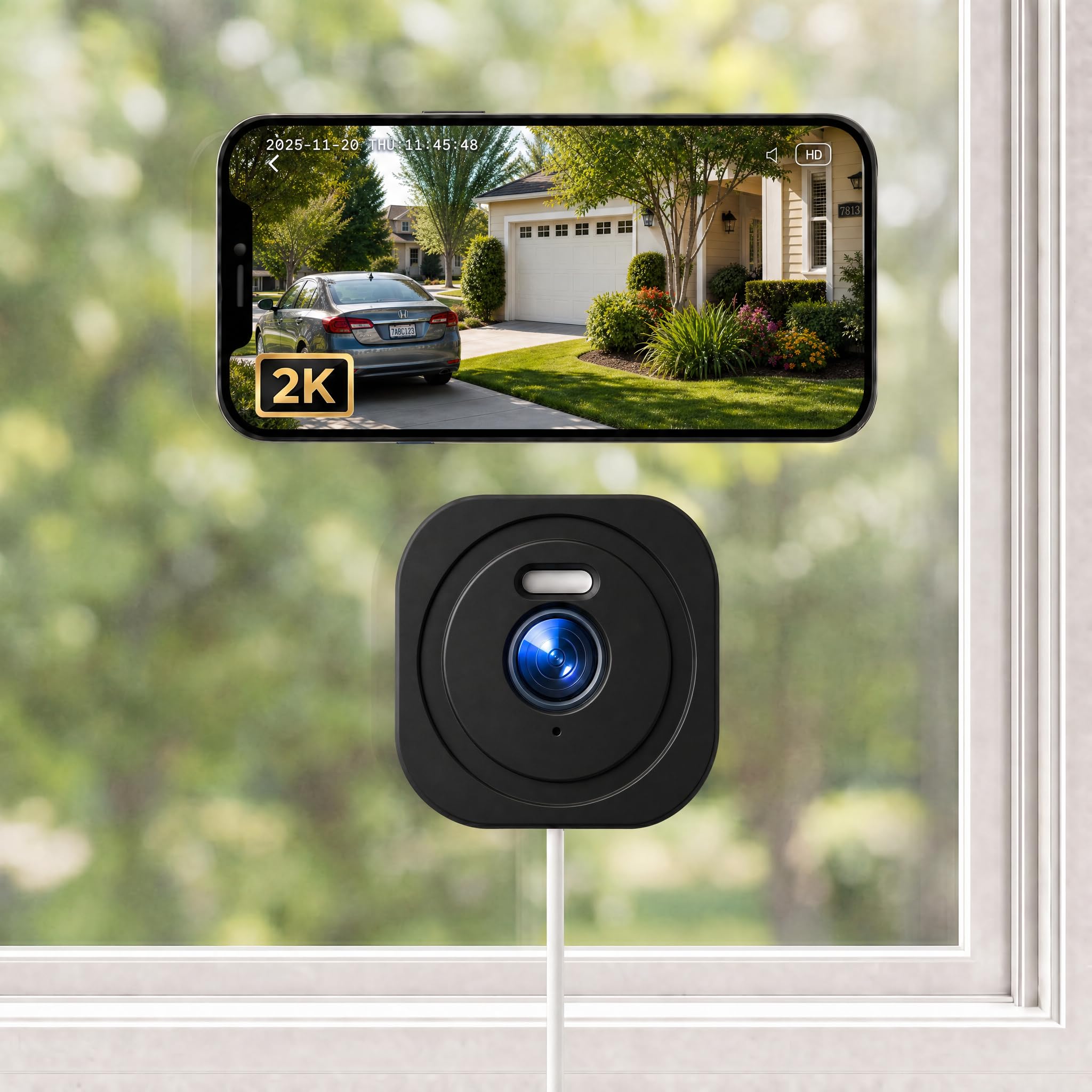 Photo 1 of Cluzine 4MP 2K Window Security Camera