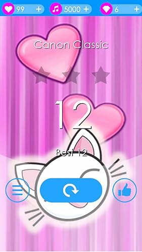 Pink Rainbow Ruby Piano Game