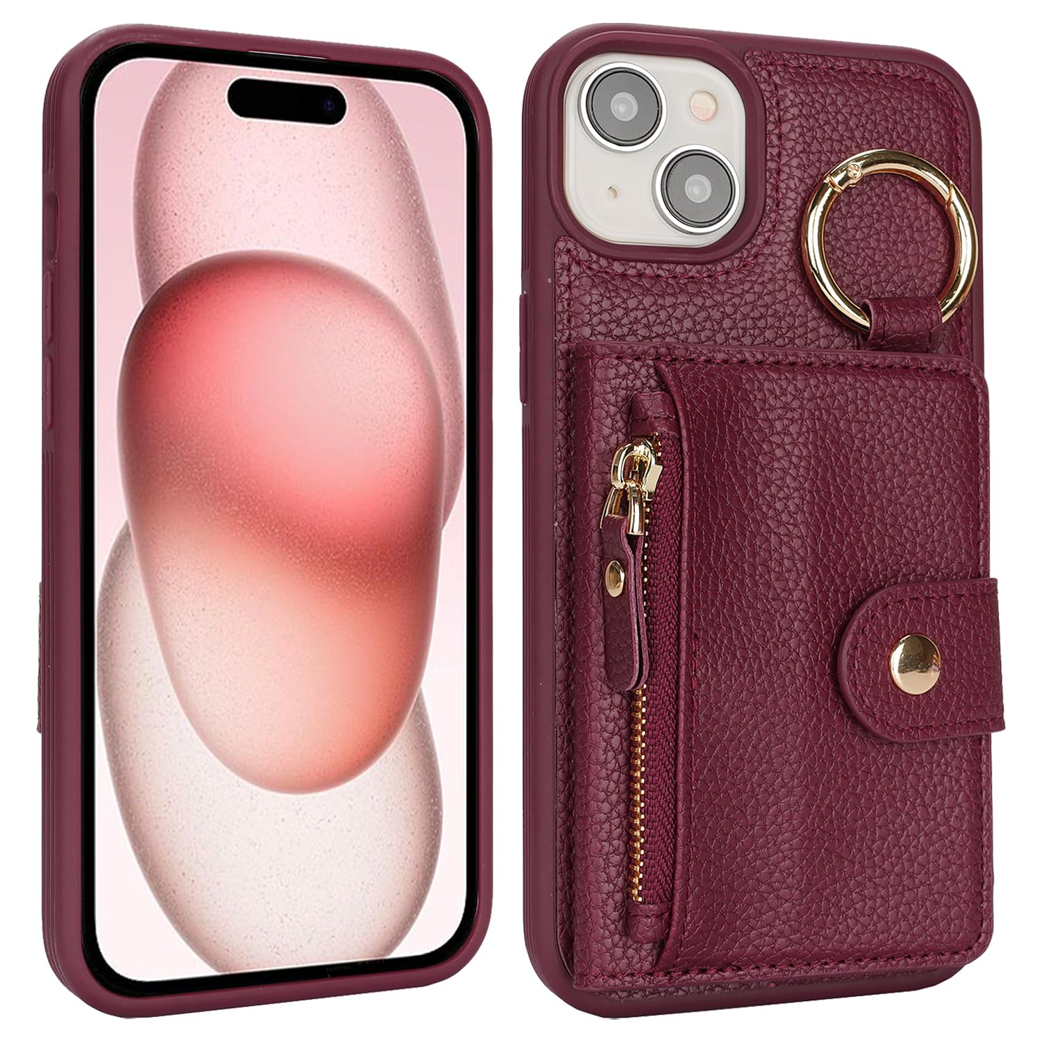 SailorTech Handyhülle für iPhone XS Max Etui mit Kartenfach,