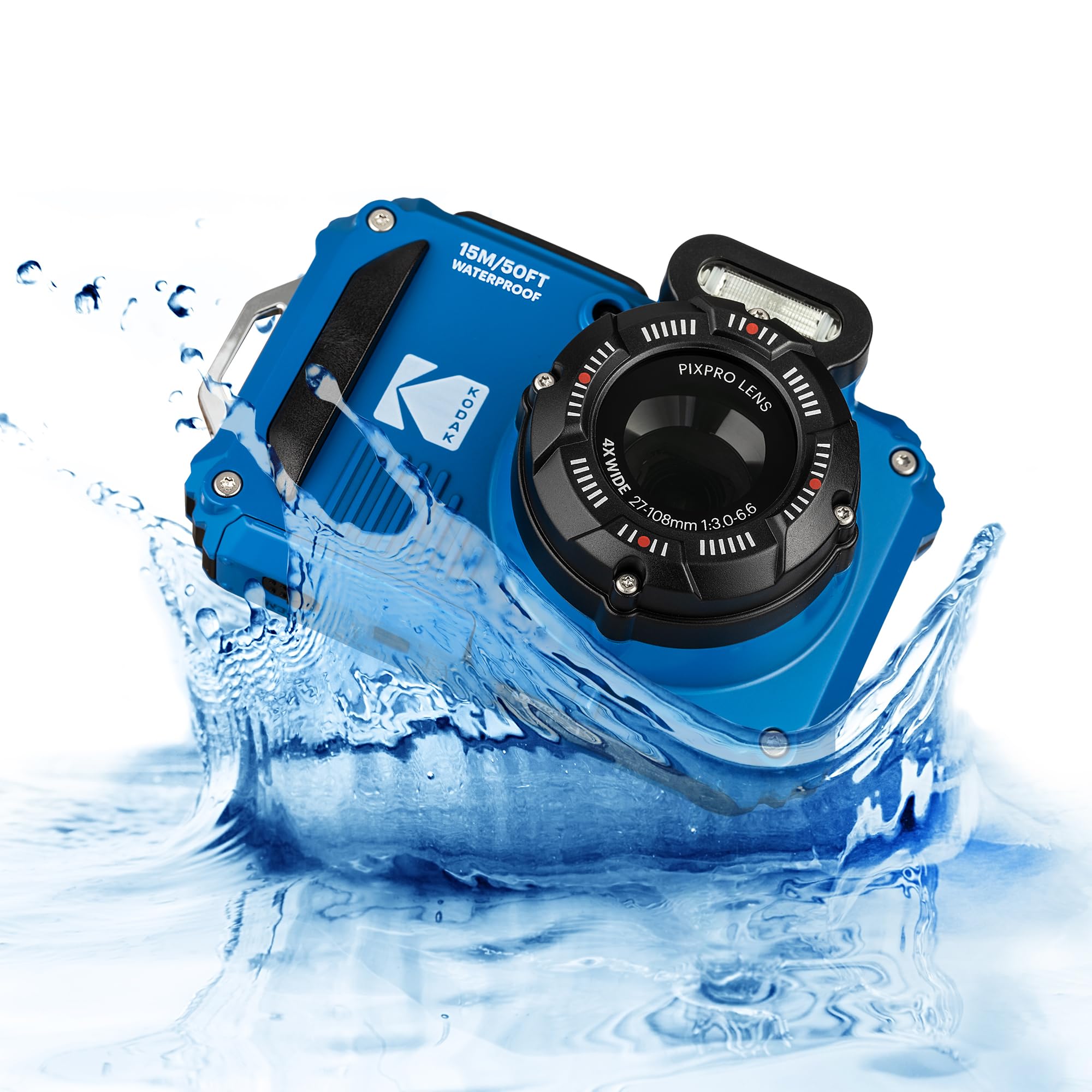 Amazon | Kodak (コダック) PIXPRO WPZ2 デジタルカメラ(ブルー 