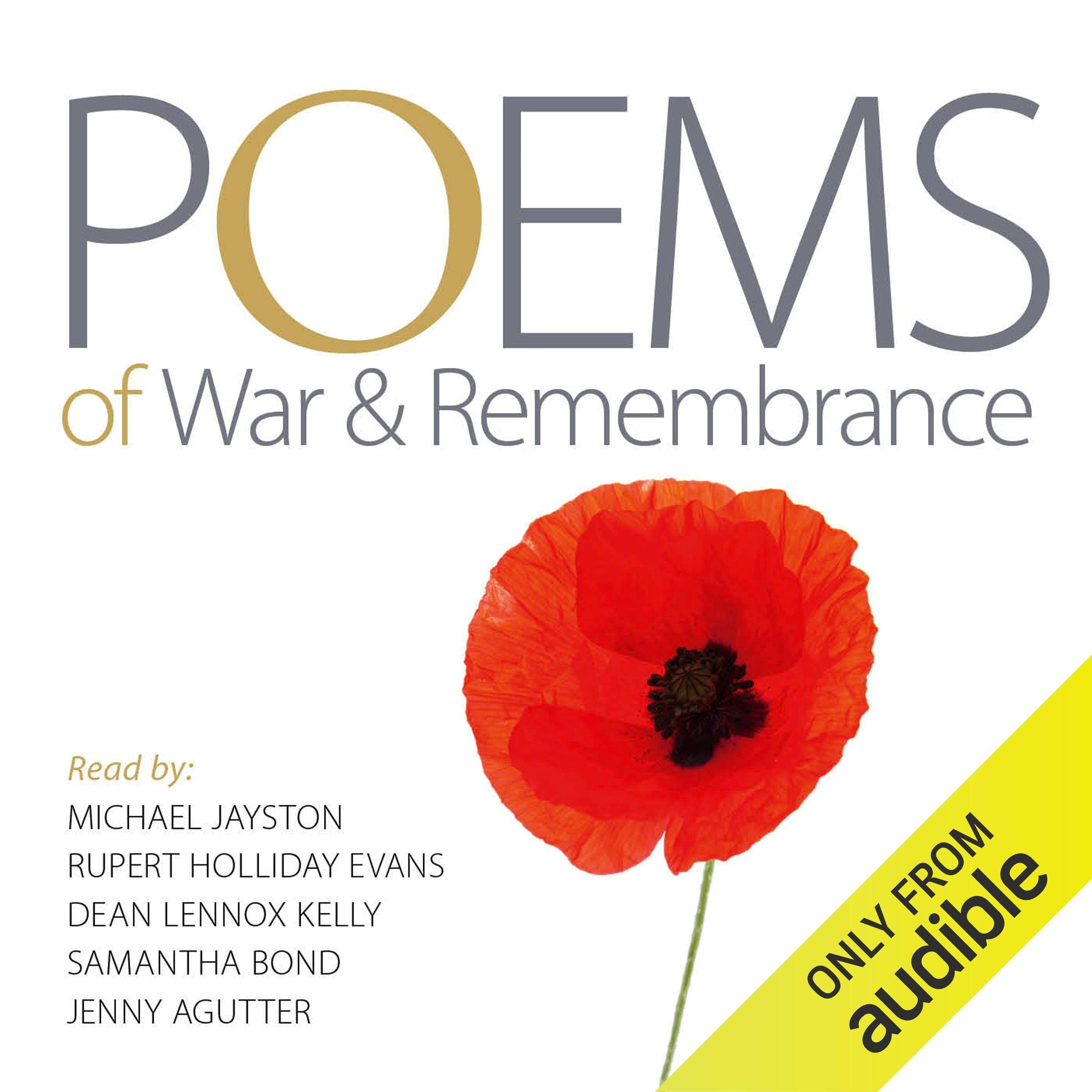 Cover art for Poems of War and Remembrance