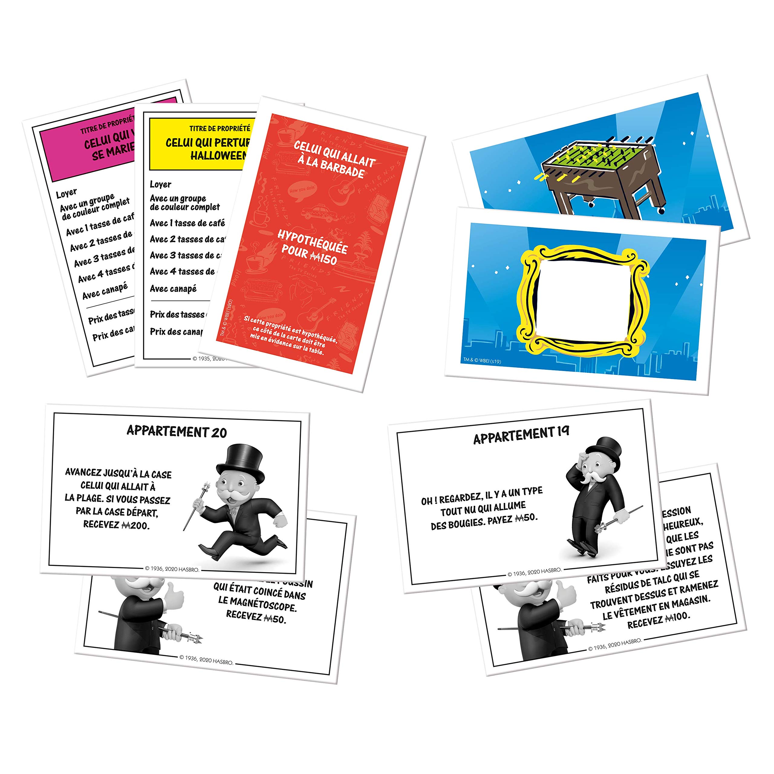 Winning Moves- Monopoly Friends - Version française, 0433