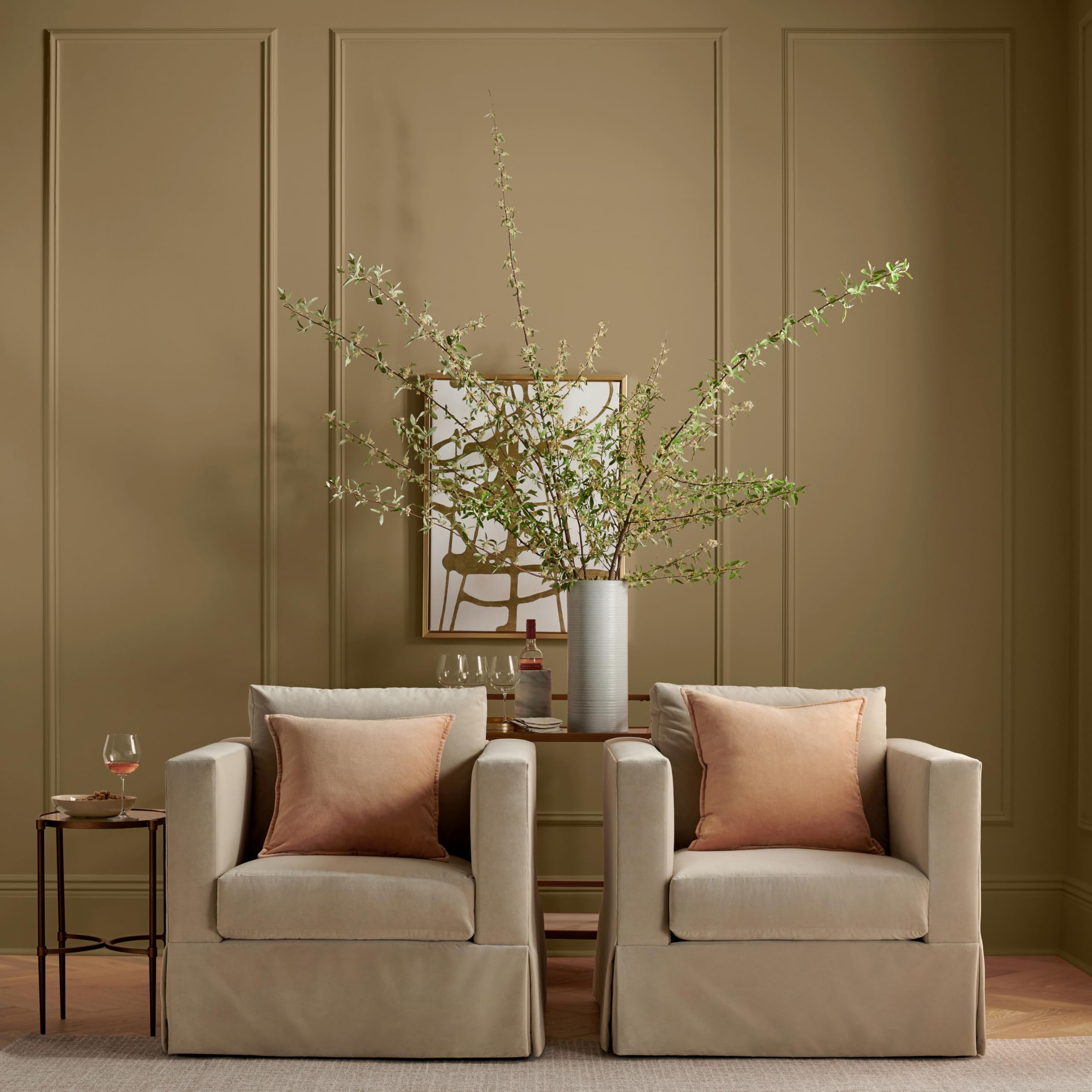 144 Colores De Pintura Para Dormitorio De Martha Stewart Con Vidrio Grabado