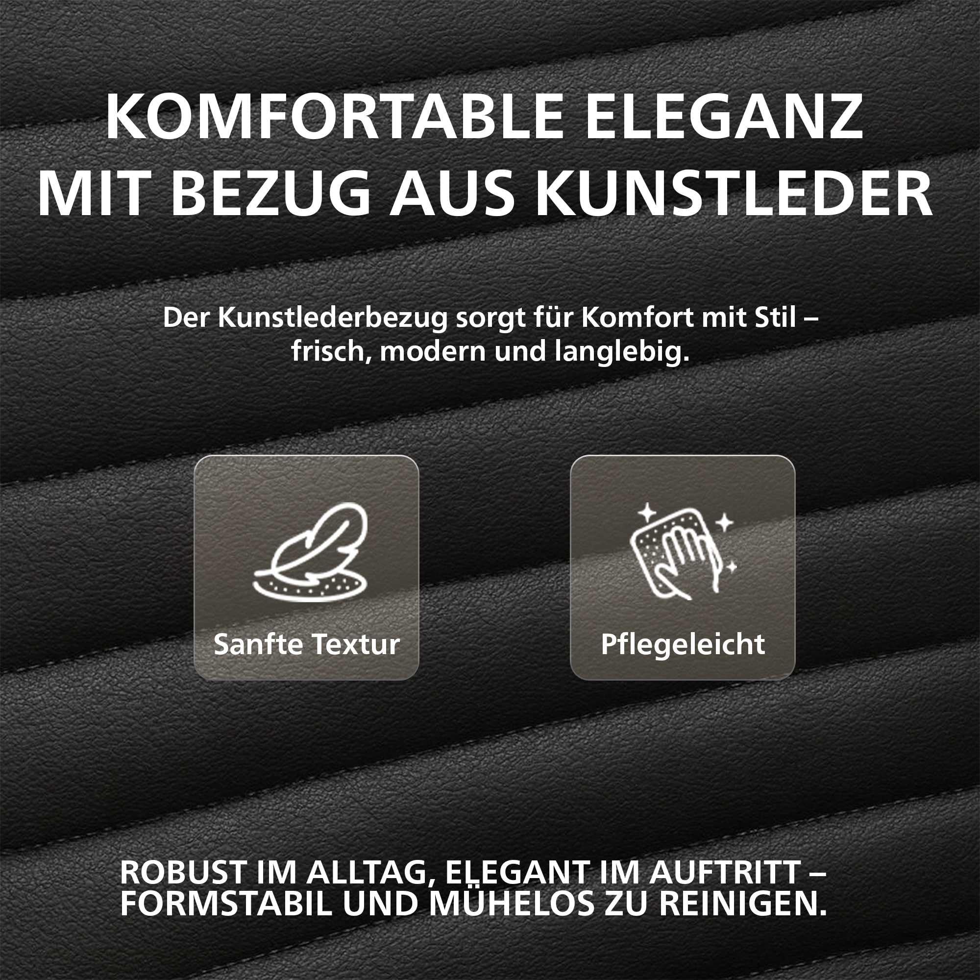 CLP Bürostuhl ergonomisch Hakon, Freischwinger mit Armlehne, verchromtes Metallgestell, schwarzer Besucherstuhl, Konferenzstuhl für Büro, Farbe:schwarz