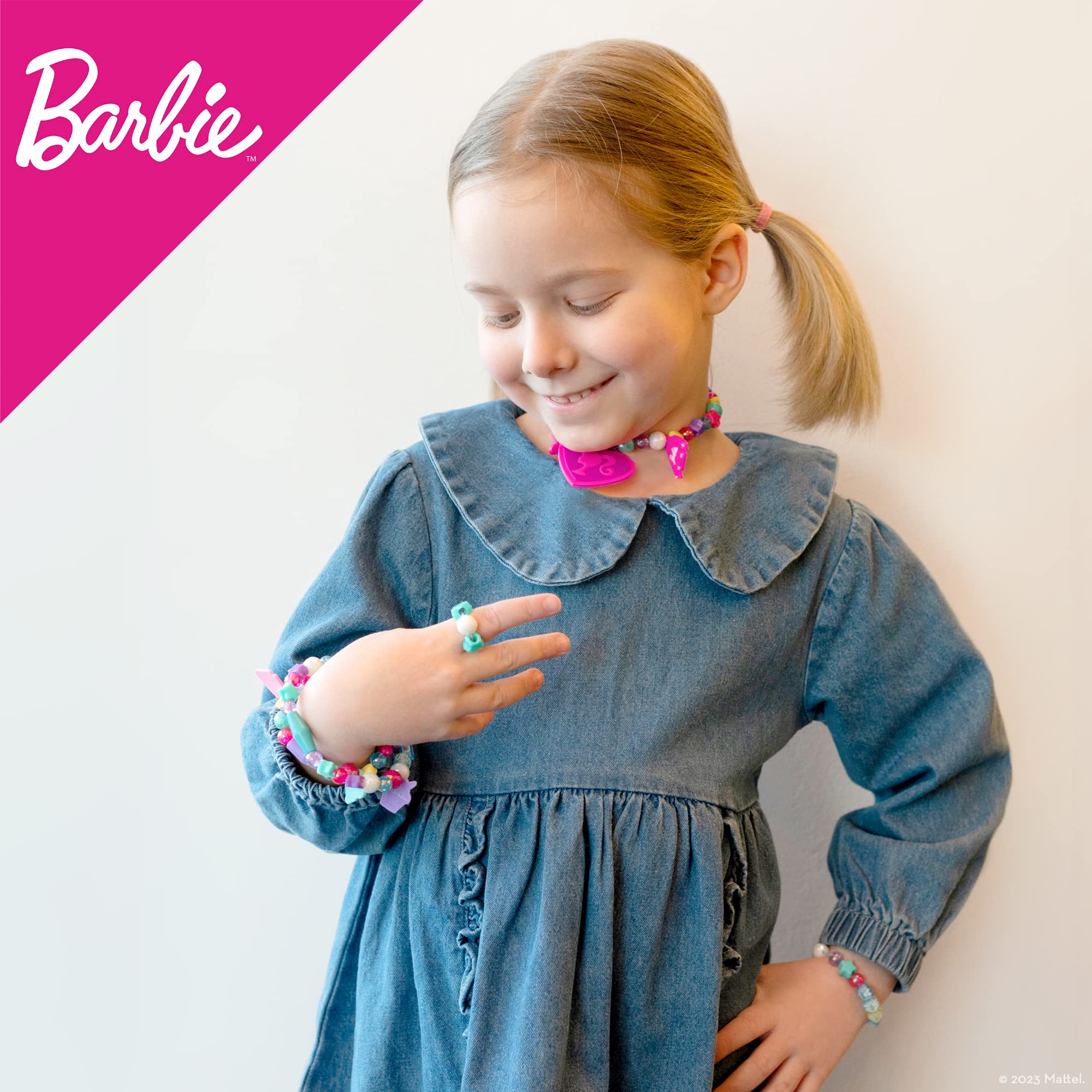 Lisciani Giochi Barbie Fashion Jewellery Bag, Multicolore, Taglia Unica, 99375