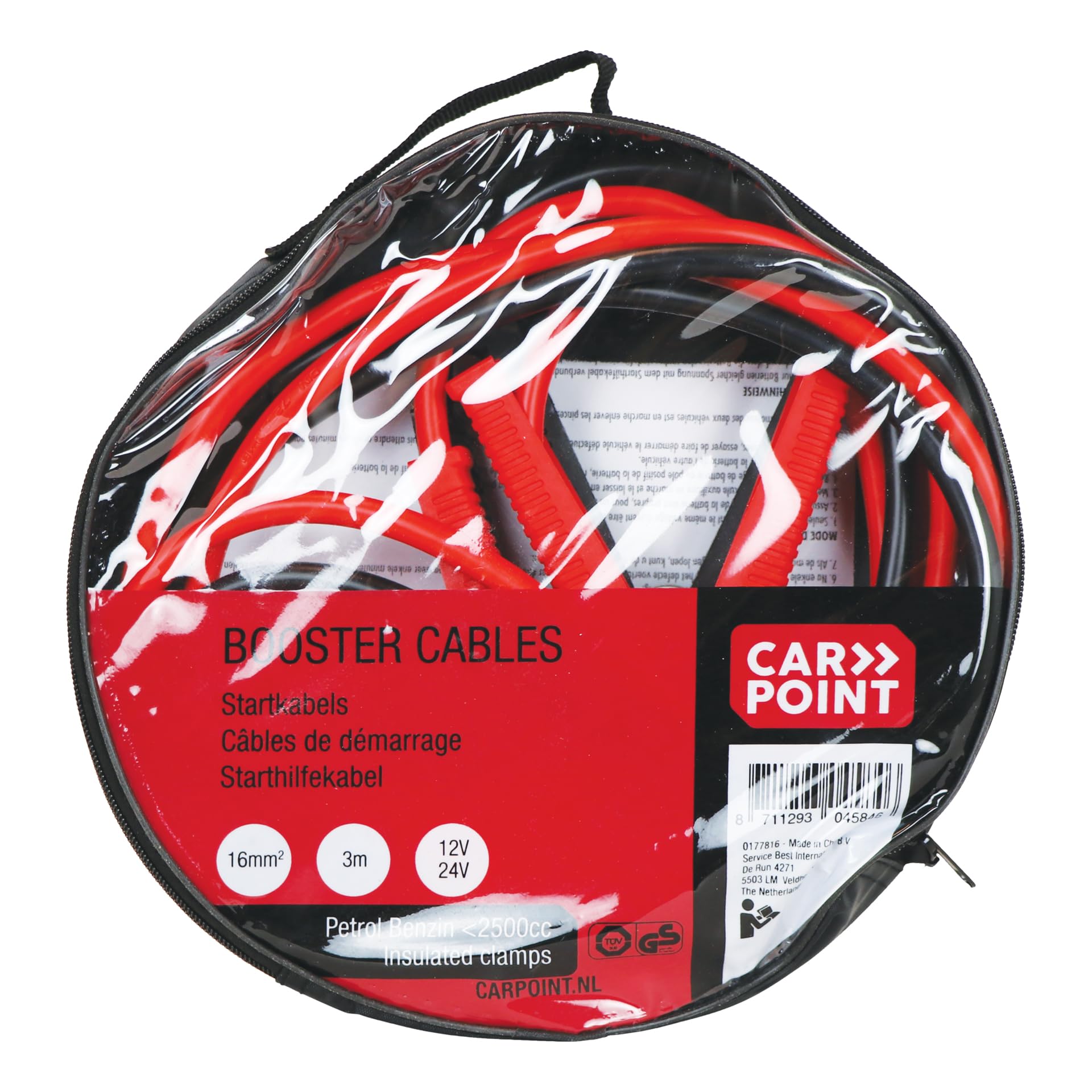 CARPOINT CG Car Professional 0177816 Starthilfekabel 16mm²