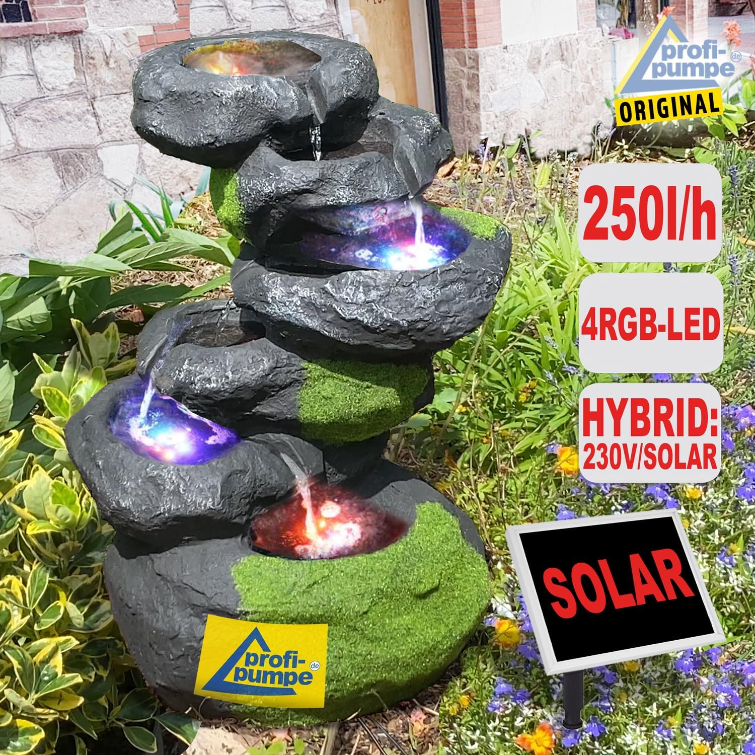 Hybrydowa opalarka ogrodowa, 230 V, do ogrodu, oczka wodnego