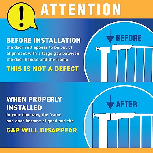 Miniatura 6 de KidCo Gateway - Puerta de presión para bebé, no requiere herramientas ni tazas de pared, indicador de presión visual, puerta de seguridad abierta -