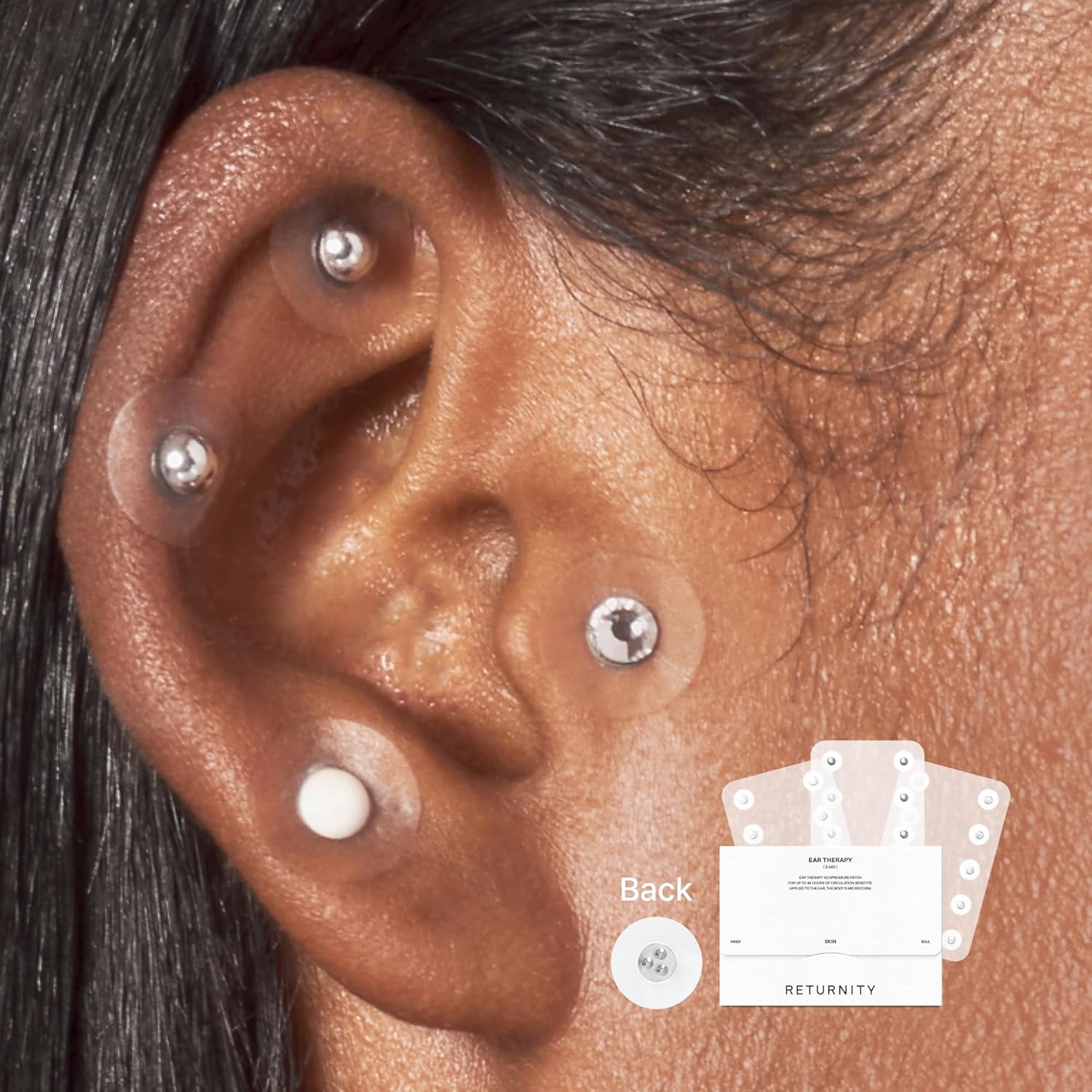 RETURNITY Ear Therapy Acupressure Patches – 3MIX (30PCS)