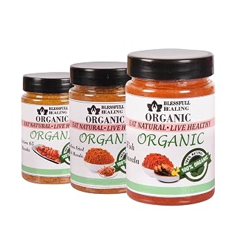 Blessfull Healing Organic Non Veg Spice Combo Pack of 3 Combo #18