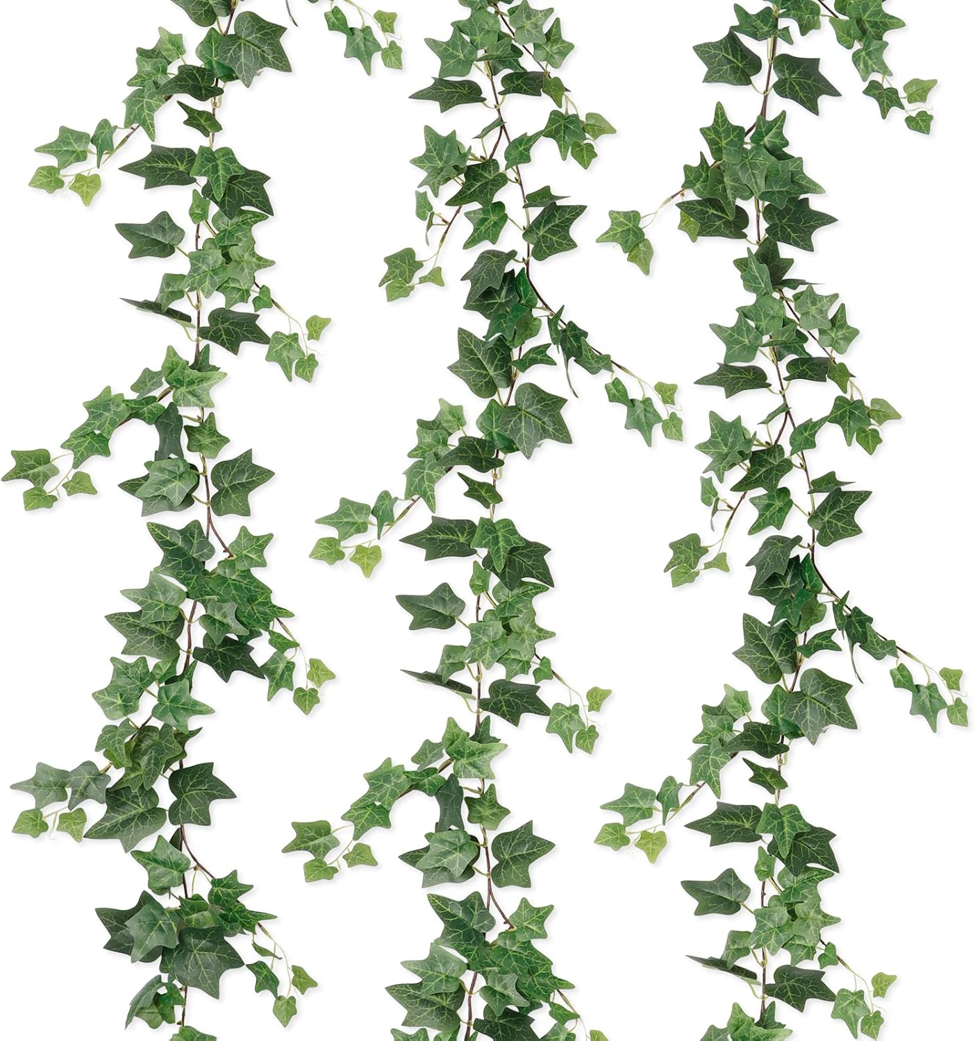 Betylifoy Artificial Ivy Garland 3Pcs, 6.7Ft Fake Ivy Vines with Leaves