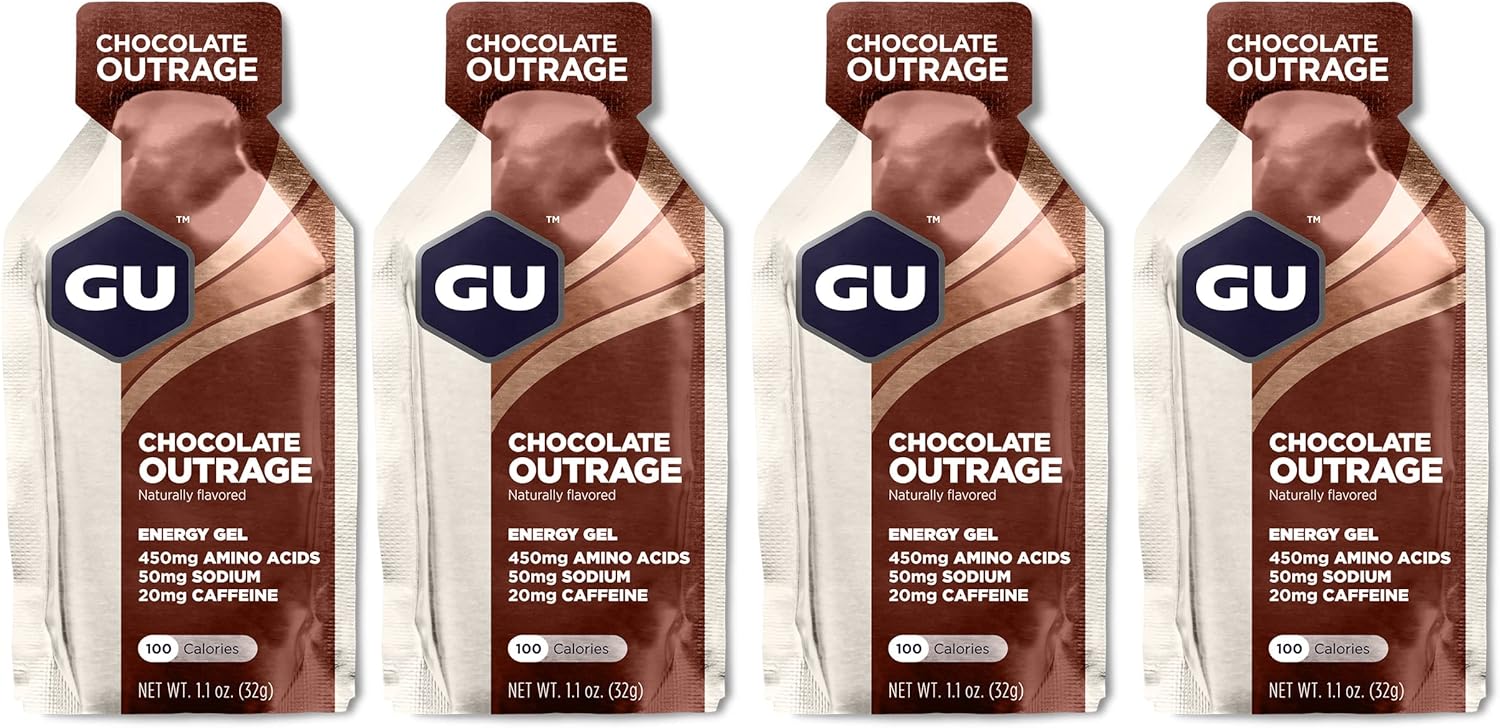 GU Energy Running Gels 4 Gel Taster Pack Sports Energy Gels For