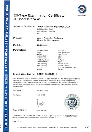 Amazon.com : Black Diamond Equipment Half Dome Climbing ...