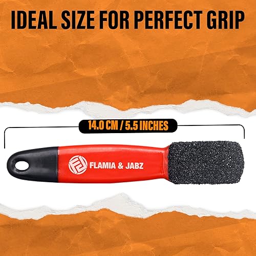 Miniatura 10 de FLAMIA & JABZ Pelar con bordes de diamante de piedra de metal para perros, gatos y mascotas con agarre de plástico (paquete de 2 piezas gruesas y