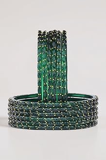 Rain Drop Glass Bangles Set For Women And Girls Pack of 12(Size 2.10 And 2.12 Avaiables)