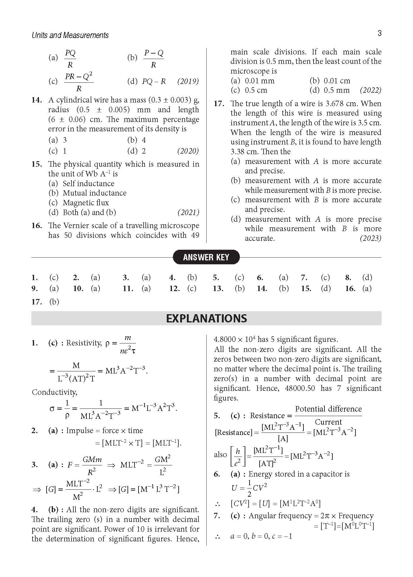 MTG 18 Years Karnataka CET Chapterwise Solutions Physics, Chemistry & Mathematics - KCET Previous Year Solved Papers, KCET Engineering Entrance Exam Books 2024 4