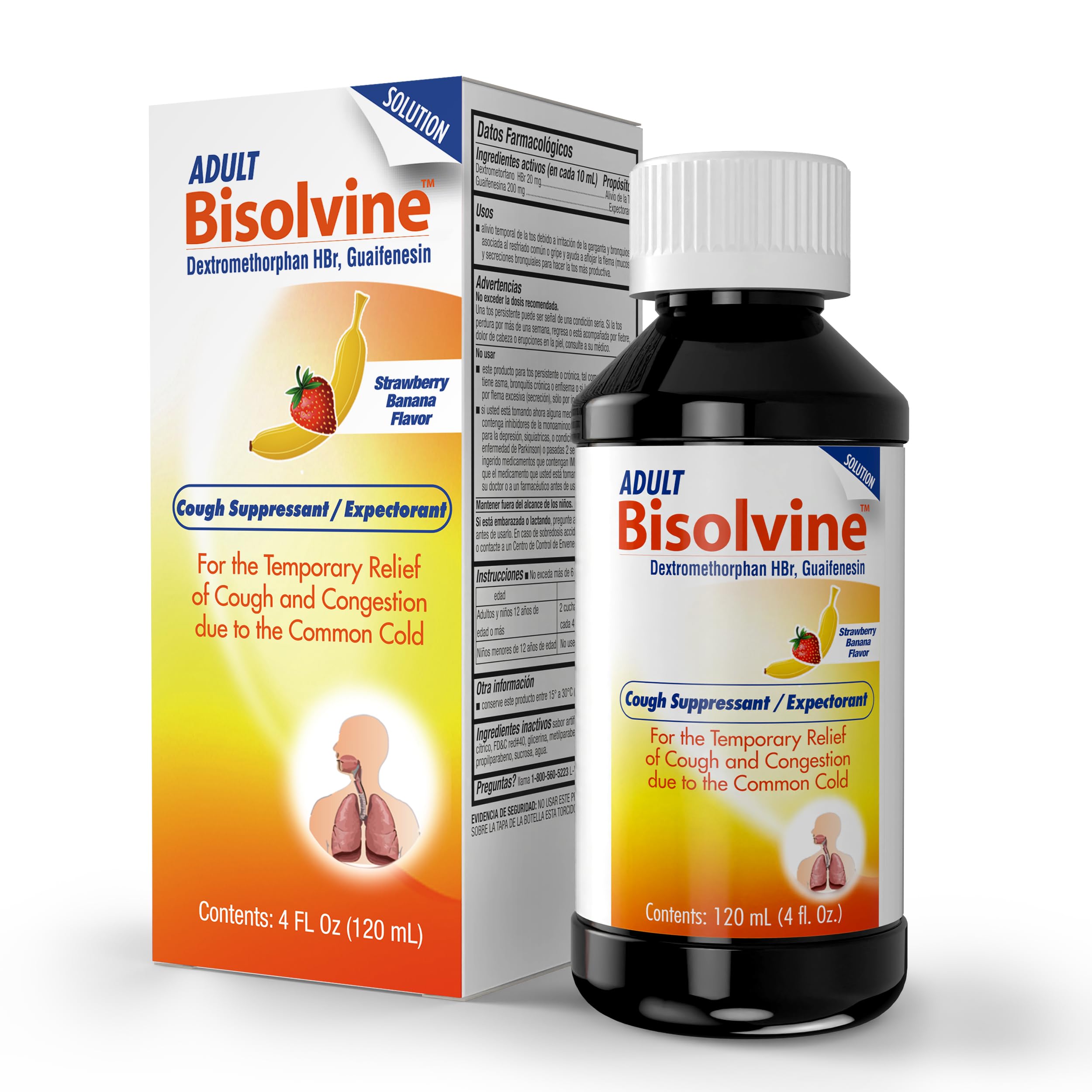 Amazon.com: Bisolvine - Cough & Cold for Adults 4 Fl Oz (1 Pack