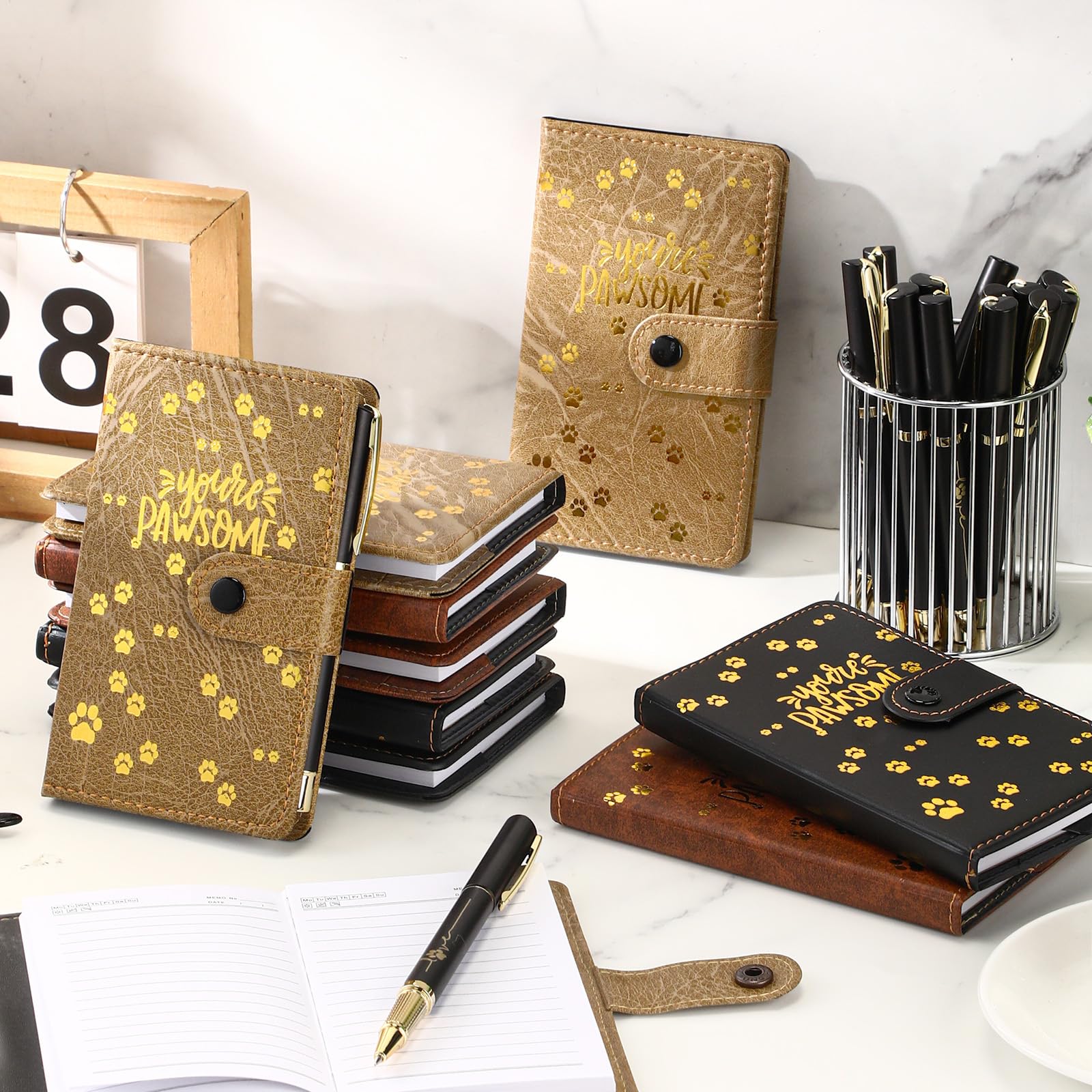 Mimorou Lot de 36 cadeaux de reconnaissance vétérinaire en vrac avec stylo à bille, cadeau de remerciement pour vétérinaire, assistant, infirmière, fournitures scolaires, amoureux des animaux