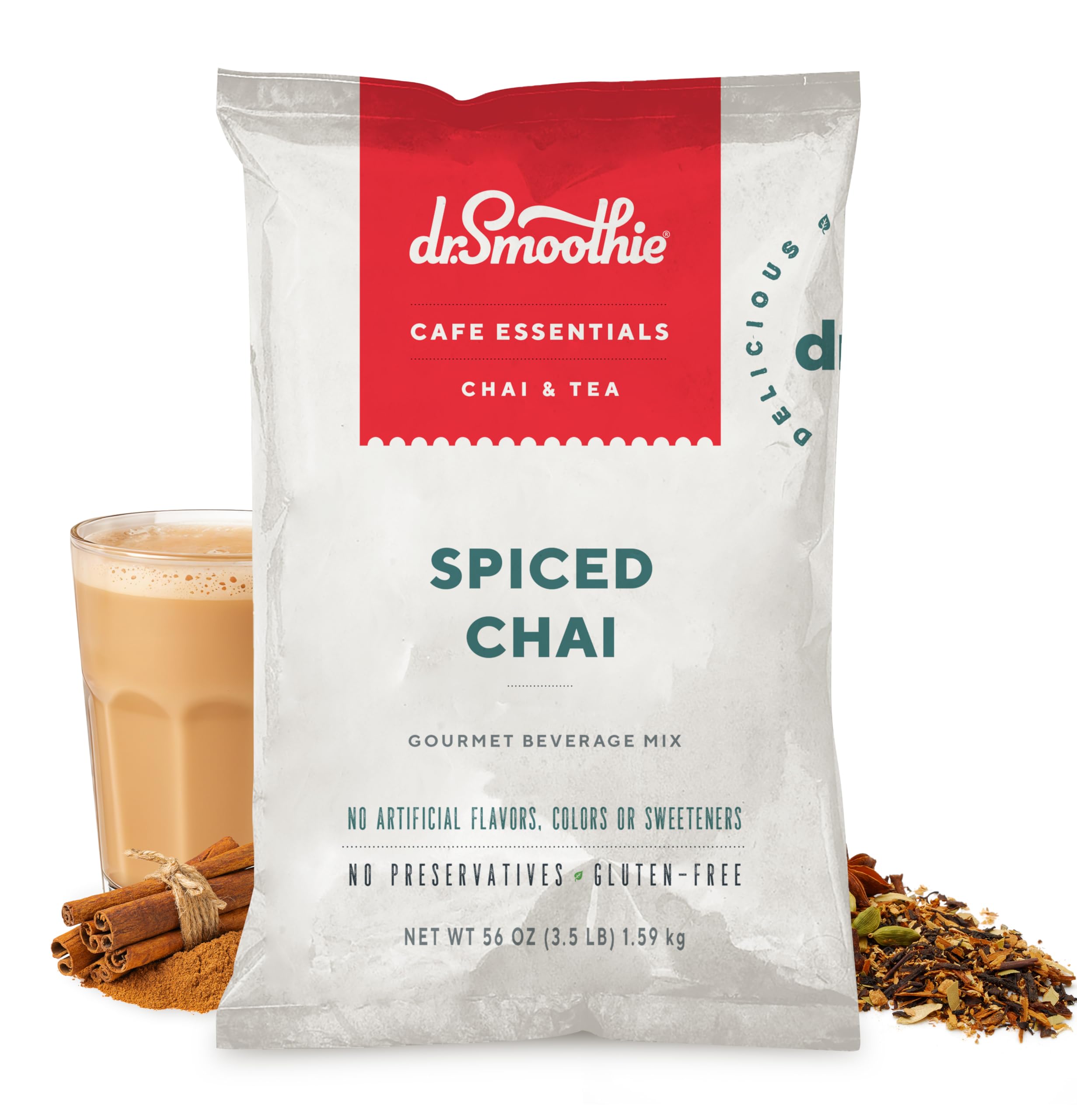Amazon.com : Café Essentials Spiced Chai Frappe Mix – No