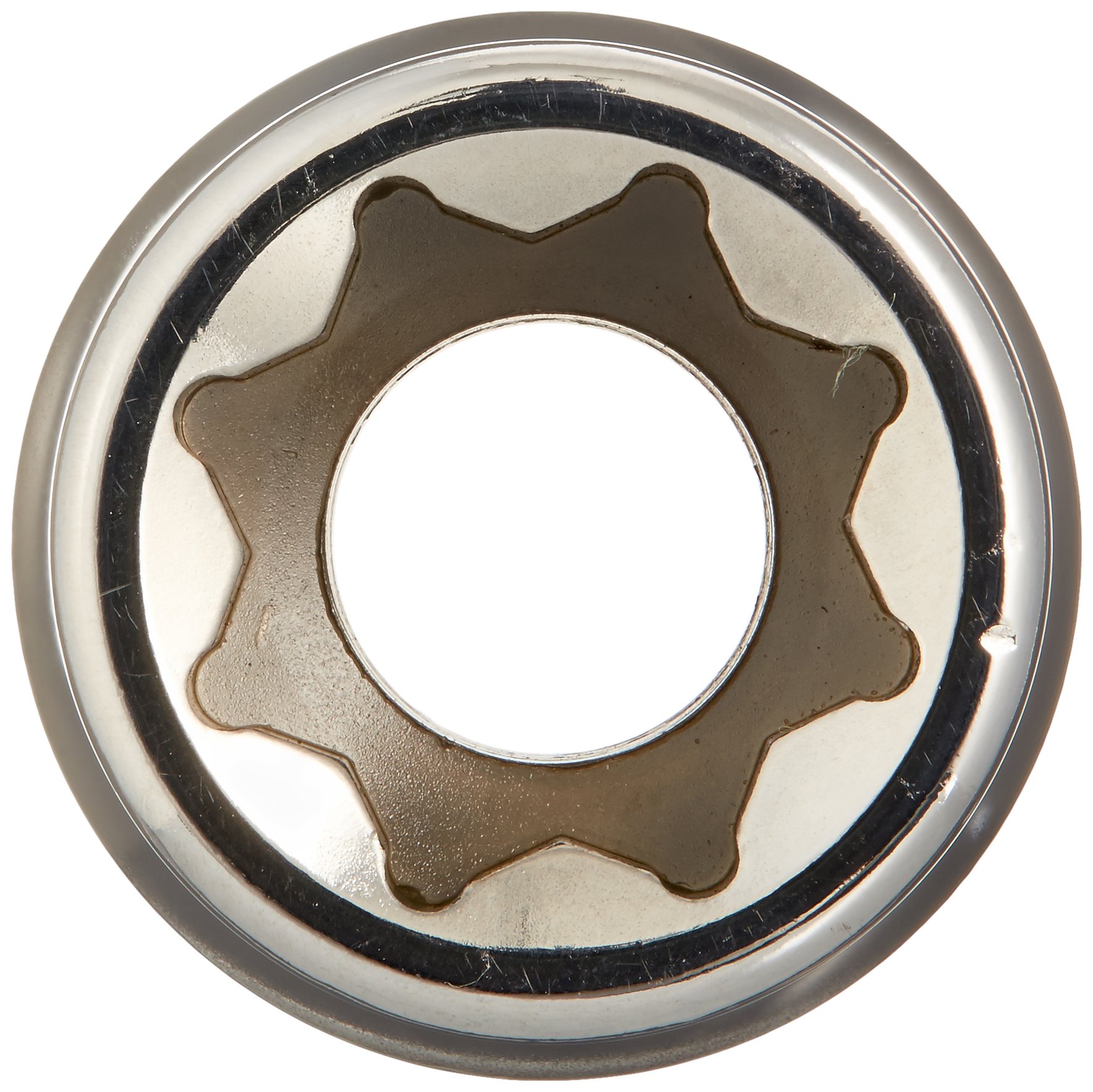 Williams ST-814 1/2 Drive Shallow Socket, 8- Point, 7/16-Inch