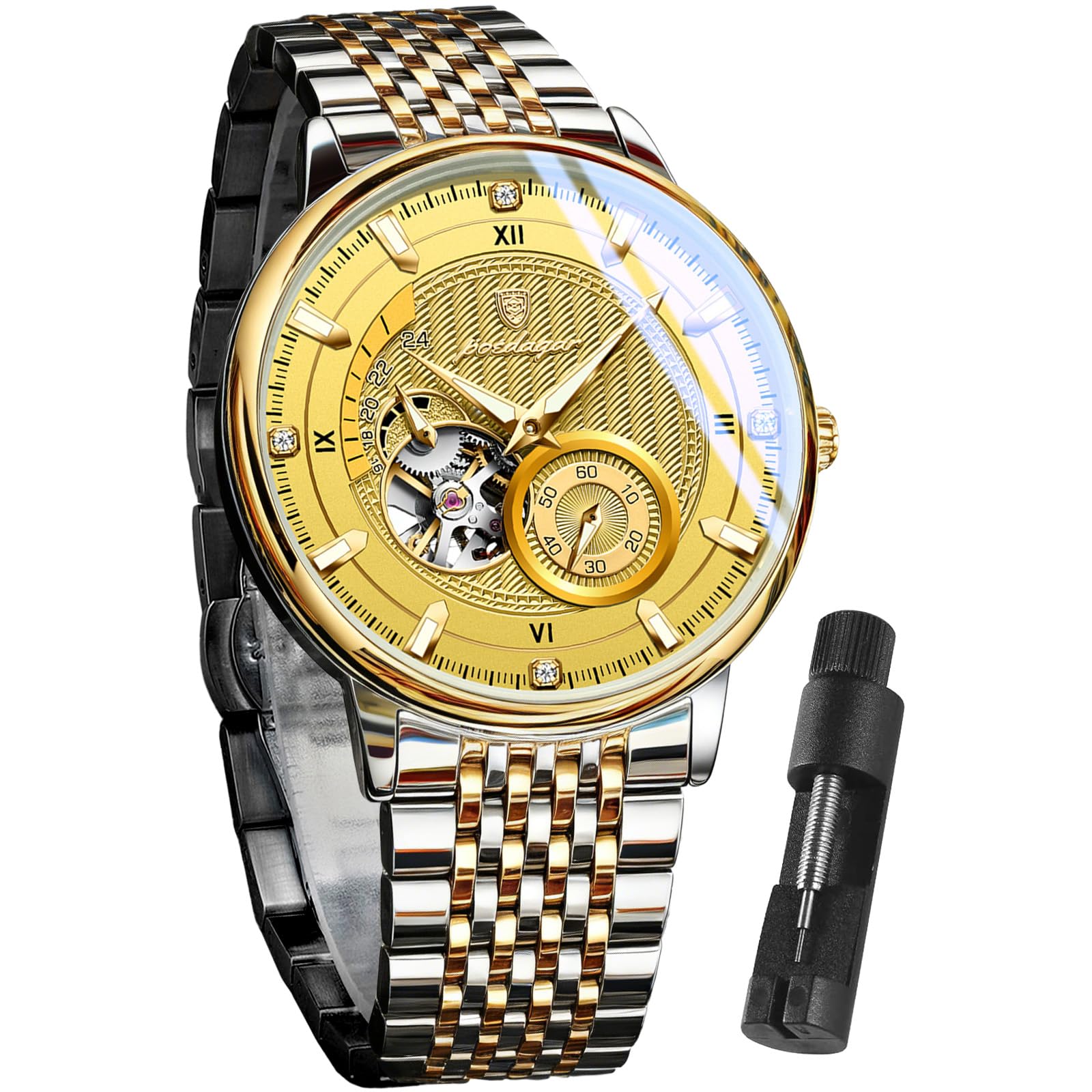 FORSINING Men's 42mm Automatic Mechanical Watch - Image 1