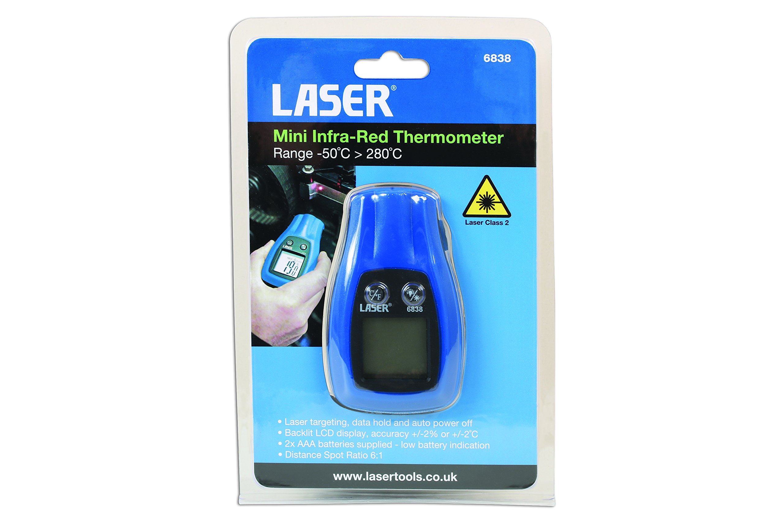 Laser Tools 6838 mini termometr na podczerwień