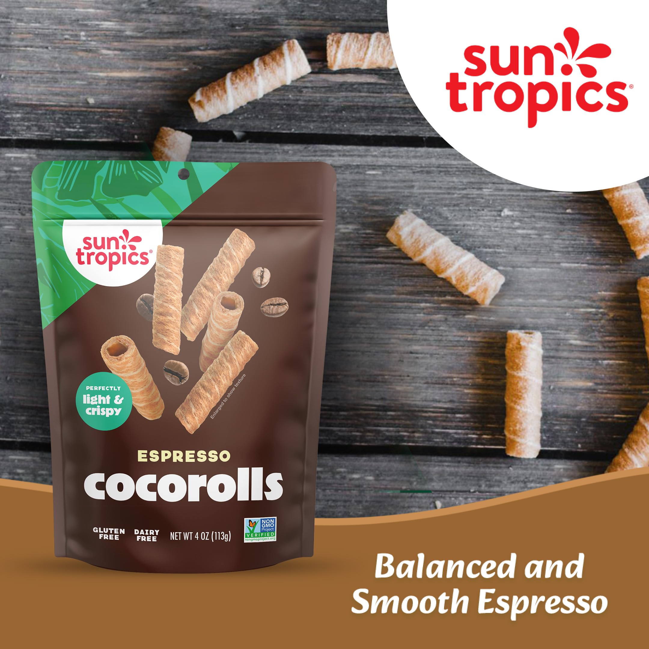 Amazon.com: Sun Tropics CocoRolls Espresso : Everything Else